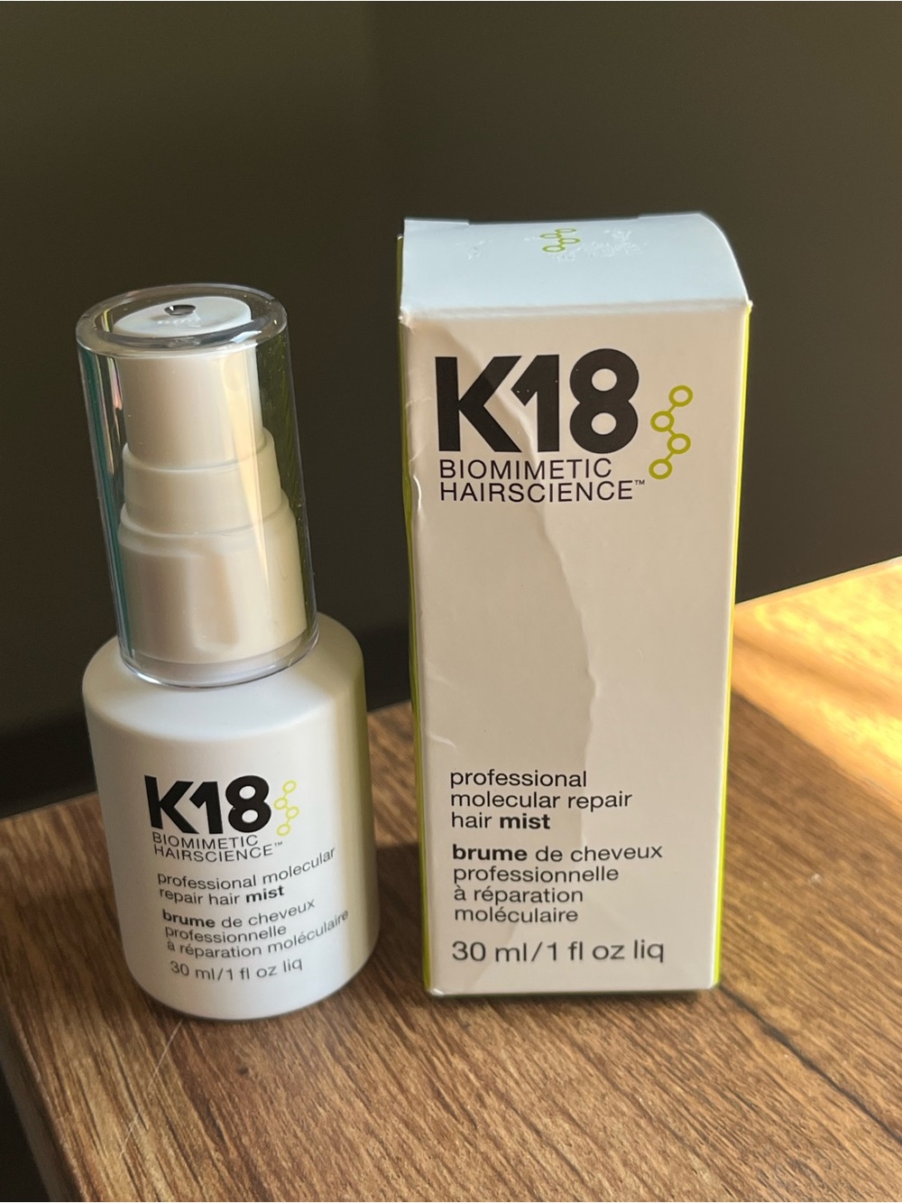 K18 Professional Molecular Repair Hair Mist 30mL